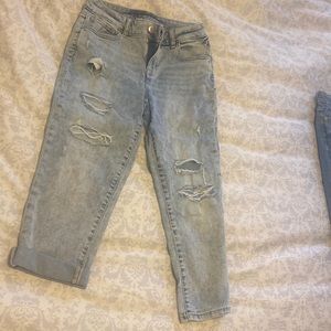 Maurice mid rise jean crops